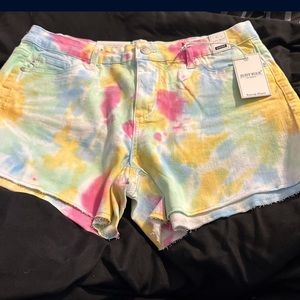 Woman’s tie-dye Judy blue shorts